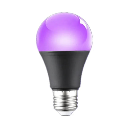 Halloween Blacklight LED UV Bulb with Purple Glow Effect for Party Decor