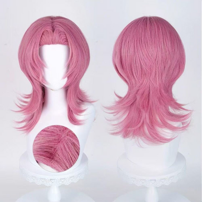 Halloween Costume Cosplay Wig Long Short Layered Hair Dress Up Accessory