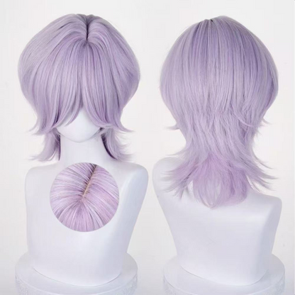 Halloween Costume Cosplay Wig Long Short Layered Hair Dress Up Accessory