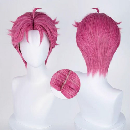 Halloween Costume Cosplay Wig Long Short Layered Hair Dress Up Accessory