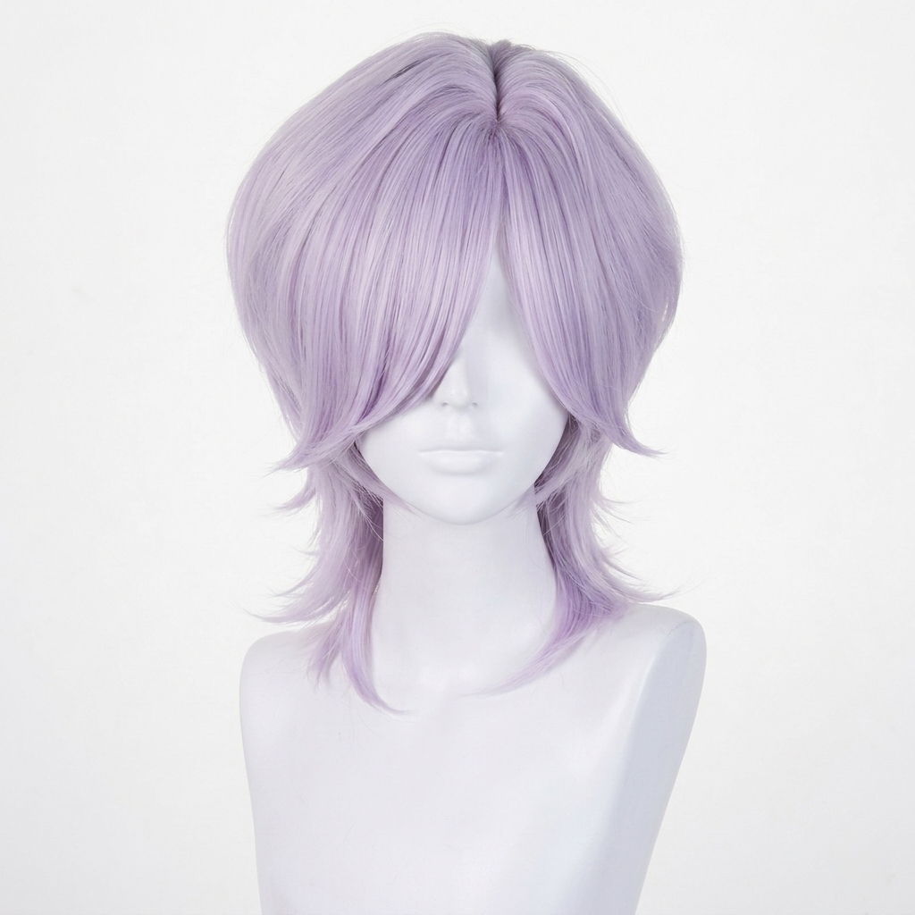 Halloween Costume Cosplay Wig Long Short Layered Hair Dress Up Accessory