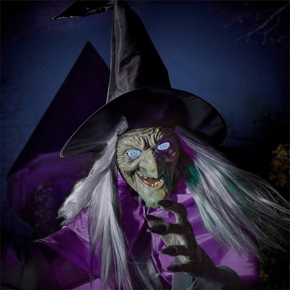 Halloween Hanging Witch Yard Decoration Large Outdoor Haunted Display