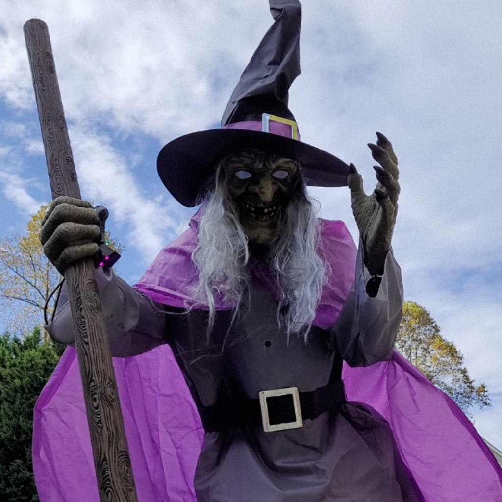 Halloween Hanging Witch Yard Decoration Large Outdoor Haunted Display