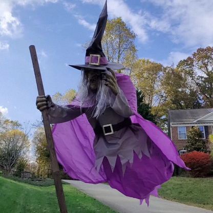 Halloween Hanging Witch Yard Decoration Large Outdoor Haunted Display