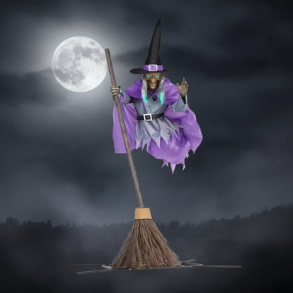 Halloween Hanging Witch Yard Decoration Large Outdoor Haunted Display