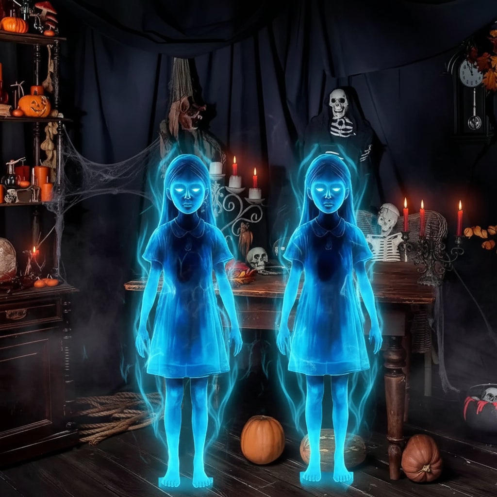 Halloween Outdoor Ghost Decoration Motion Activated Spooky Yard Display