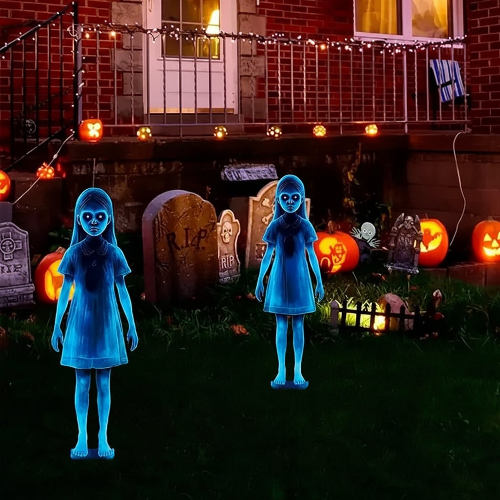Halloween Outdoor Ghost Decoration Motion Activated Spooky Yard Display