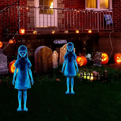 Halloween Outdoor Ghost Decoration Motion Activated Spooky Yard Display