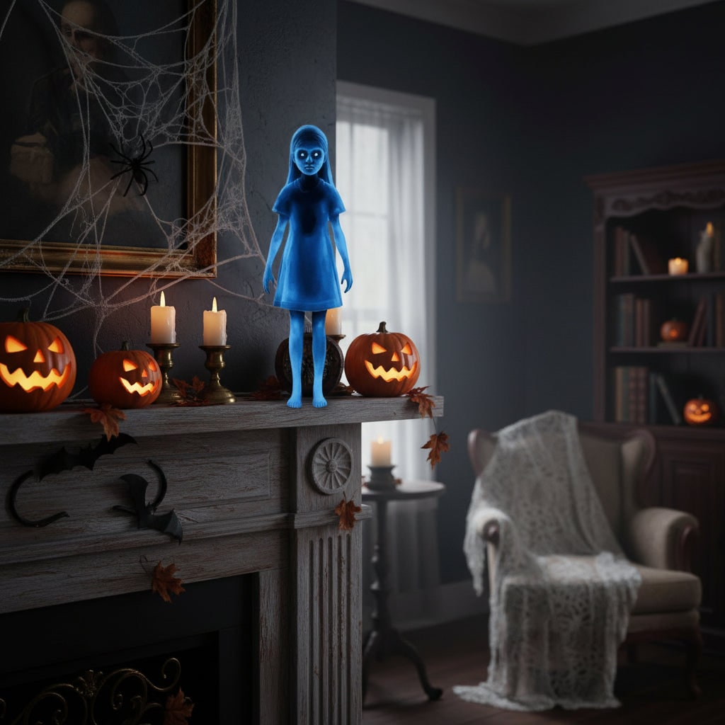 Halloween Outdoor Ghost Decoration Motion Activated Spooky Yard Display