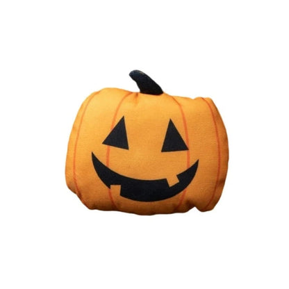 Blødt Halloween-kattelegetøj med spøgelsesdesign og katteurt til interaktiv leg