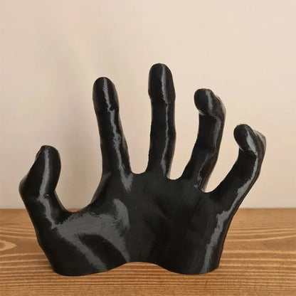 Uhyggelig hånd-vægkrog til Halloween til frakker, jakker og nøgler