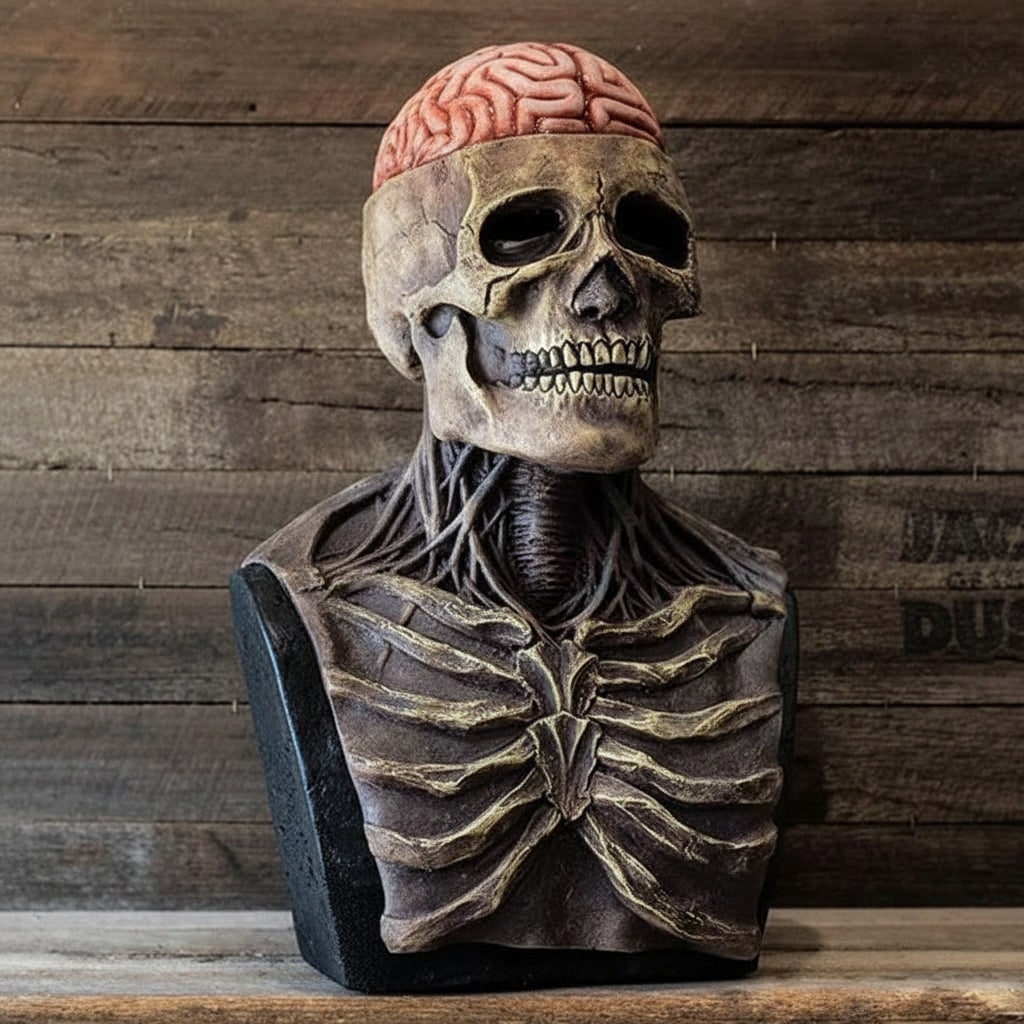 Halloween Skull Mask Realistic Skeleton Horror Costume Party Prop