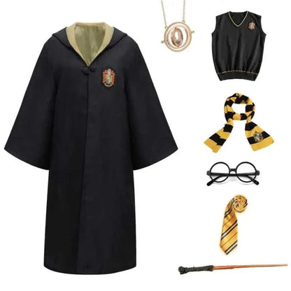 Halloween Wizard Costume Cape Classic Fantasy Outfit Multiple Sizes