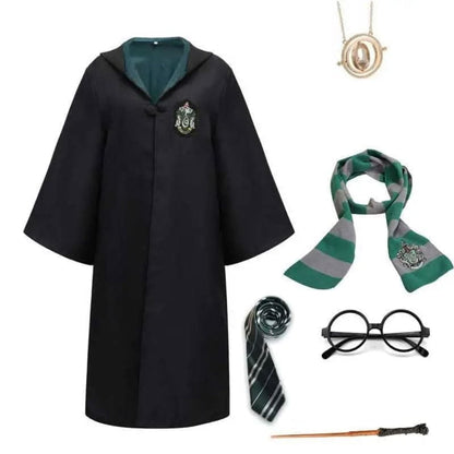 Halloween Wizard Costume Cape Classic Fantasy Outfit Multiple Sizes
