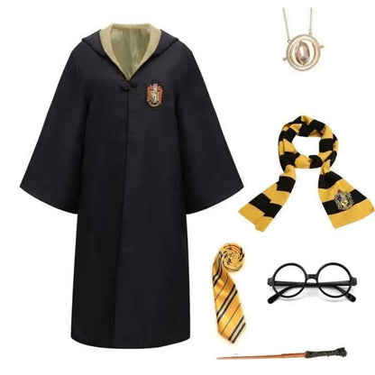 Halloween Wizard Costume Cape Classic Fantasy Outfit Multiple Sizes
