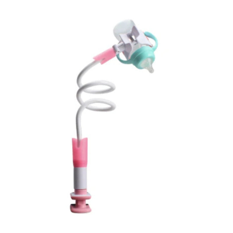 Hands Free Baby Bottle Holder Adjustable Flexible Arm Bottle Feeder Stand