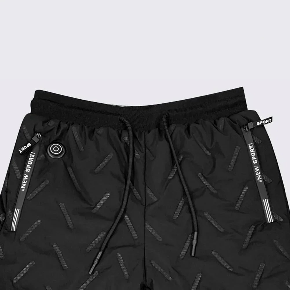 Heated Fleece Lined Pants Cold Weather Golf Quilted Electric Thermal Outdoor