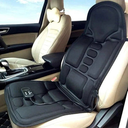 Heated Massage Seat Cushion with 8 Modes and Remote Control