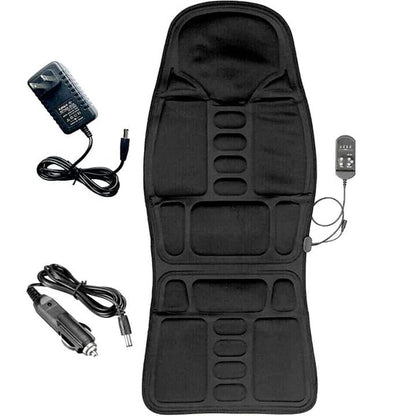 Heated Massage Seat Cushion with 8 Modes and Remote Control