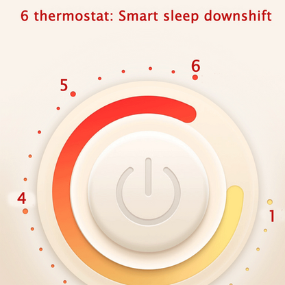 Plaid riscaldato con fodera in pile sherpa e timer di spegnimento automatico