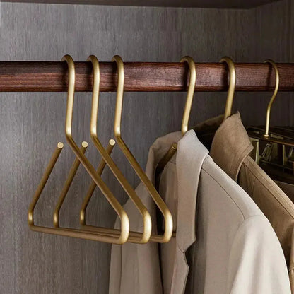 Heavy Duty Space Saving Clothes Hanger Organizer for Pants Sweaters and Shirts Matte Closet Storage Rack 5 Piece Set