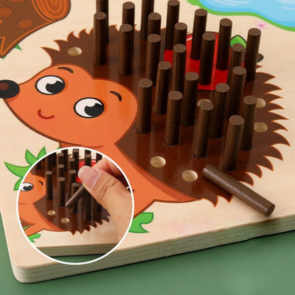 HedgePlay - Lustiges pädagogisches Igel Brettspiel für Kinder zum Lernen und Spielen