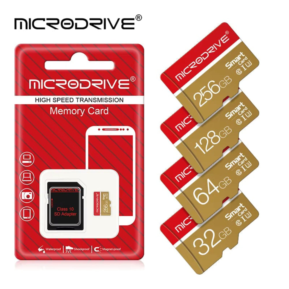 Scheda di memoria MicroSD ad alta velocità, Classe 10 UHS-I U3