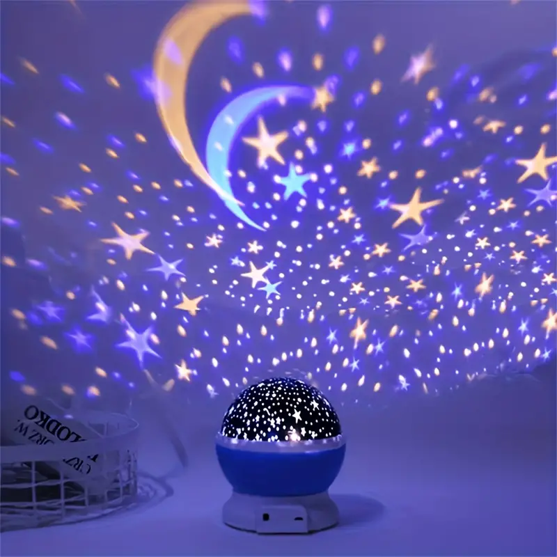 Home Star Projector Lamp USB Powered Colour Changing Night Sky Light