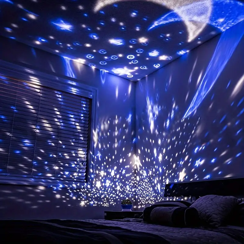 Home Star Projector Lamp USB Powered Colour Changing Night Sky Light