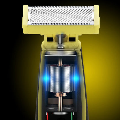 Hybrid Electric Shaver Beard Trimmer Wet Dry Body Groomer USB C Rechargeable