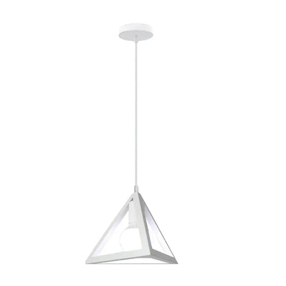 Industrial Triangle Pendant Light Minimalist Hanging Ceiling Lamp