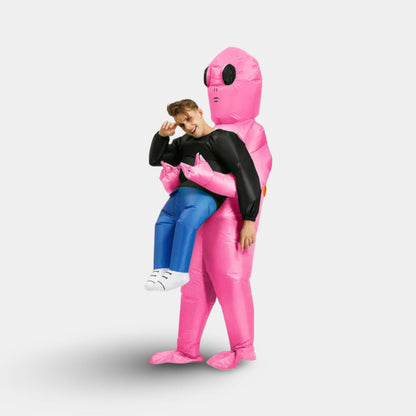 Inflatable Alien Halloween Costume Full Body Party Dress Up Outfit