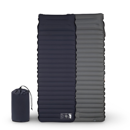 Inflatable Camping Sleeping Pad with Built-In Pump