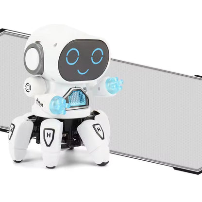 Interactive Dancing Robot Toy with LED Lights Singing Robot Toy with Remote Control for Kids