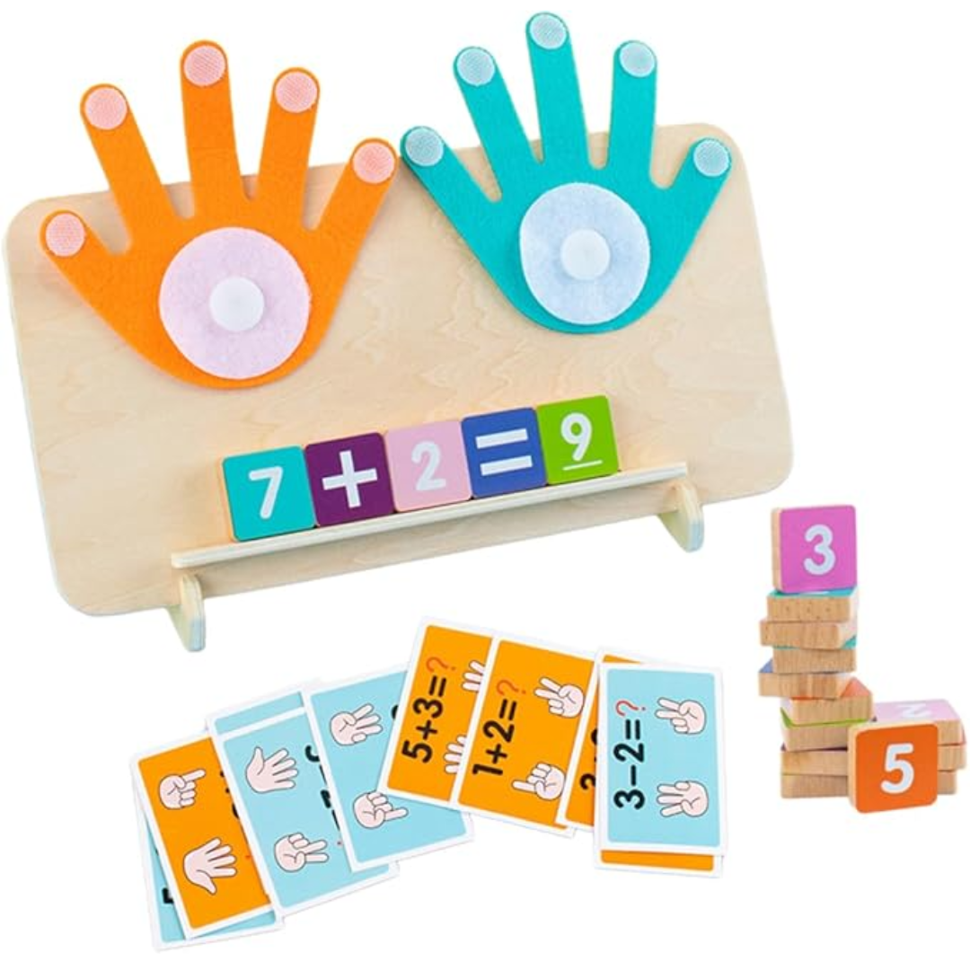 Interactive Finger Math Game for Kids Number Learning Reflex and Brain Training Toy