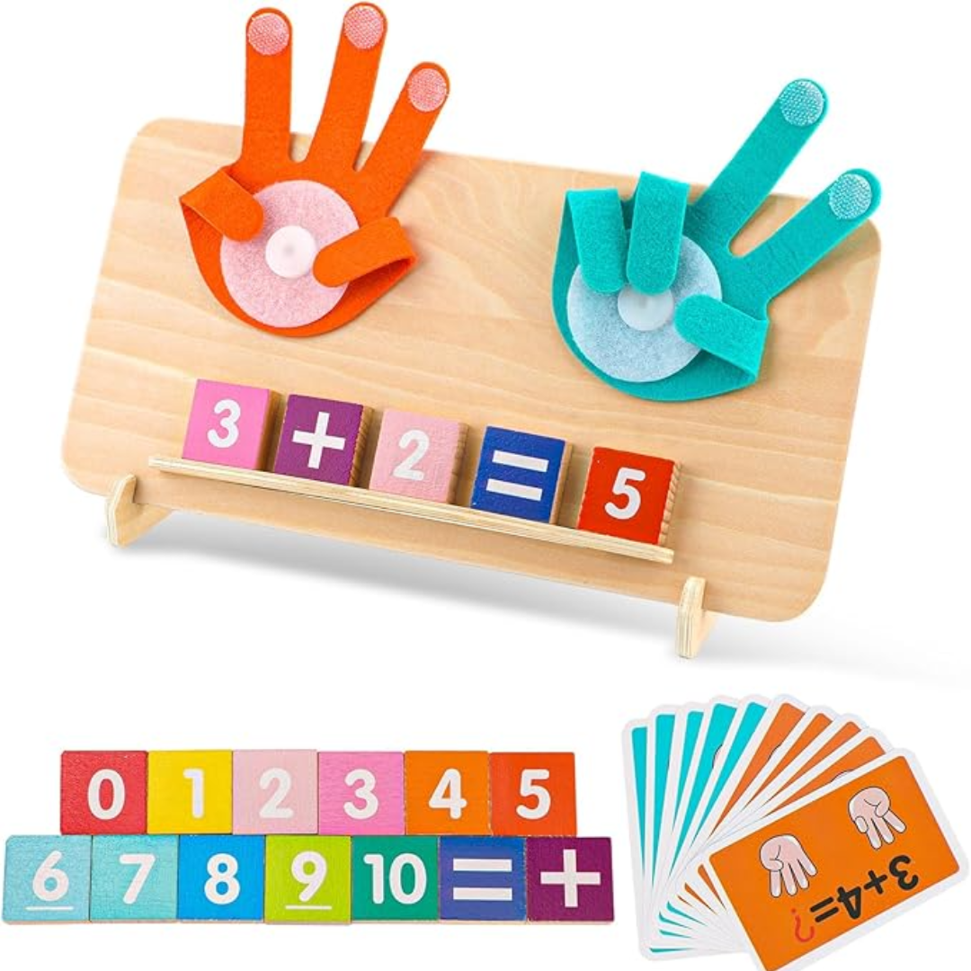 Interactive Finger Math Game for Kids Number Learning Reflex and Brain Training Toy