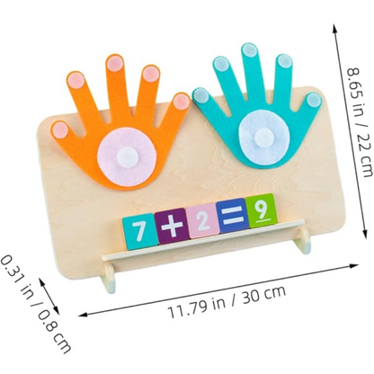 Interactive Finger Math Game for Kids Number Learning Reflex and Brain Training Toy