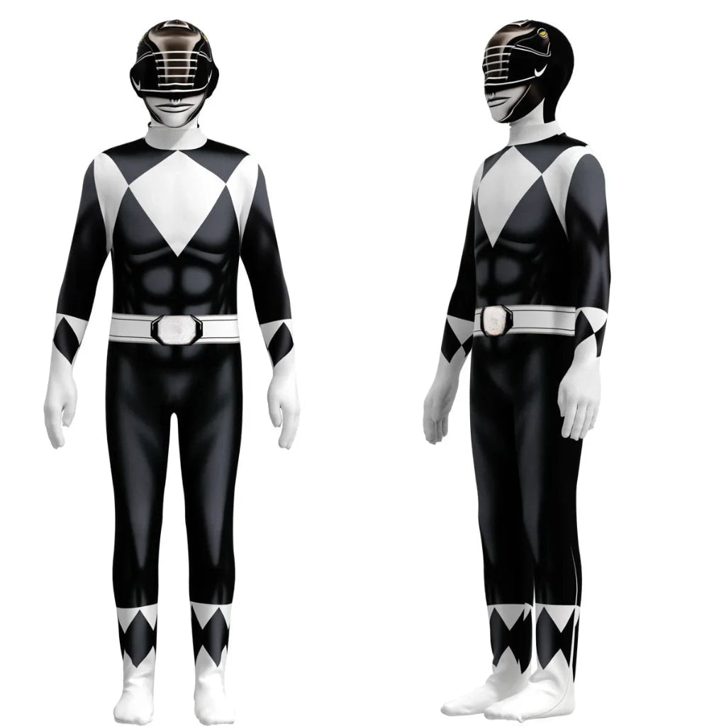 Actionhelt-bodysuit til børn, Halloween-kostumesæt til udklædning