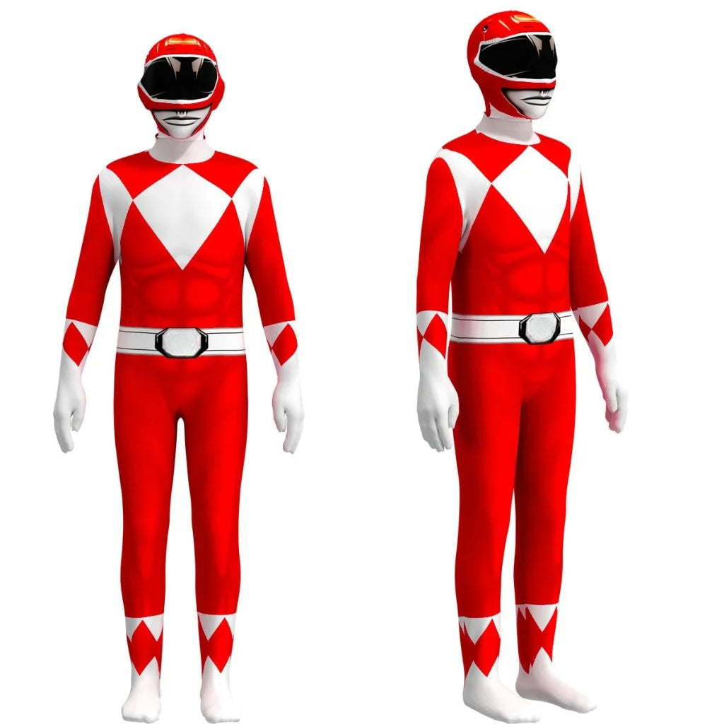 Actionhelt-bodysuit til børn, Halloween-kostumesæt til udklædning