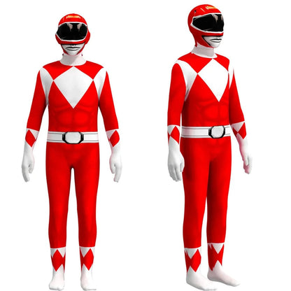 Actionhelt-bodysuit til børn, Halloween-kostumesæt til udklædning