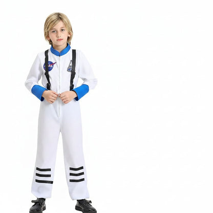 Costume di Halloween da astronauta per bambini, tuta da esploratore dello spazio
