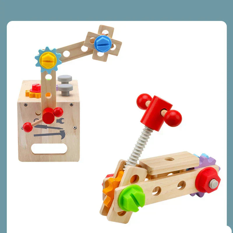 Kids Construction Tool Set Educational Building Toy Kit for Creative Play