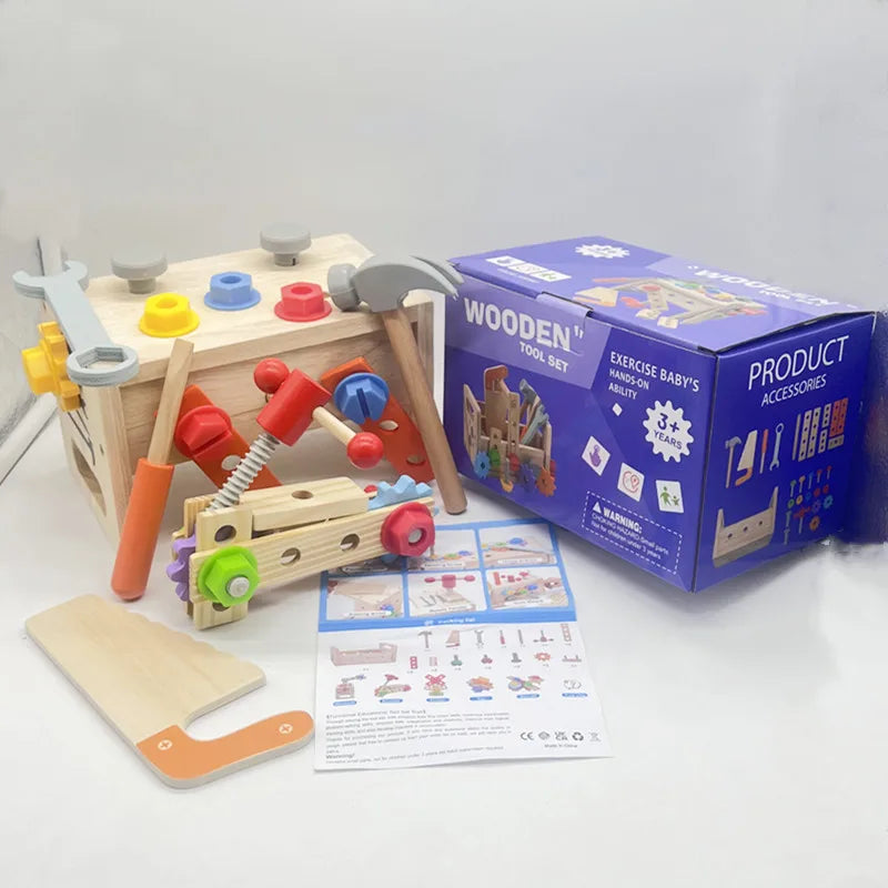 Kids Construction Tool Set Educational Building Toy Kit for Creative Play