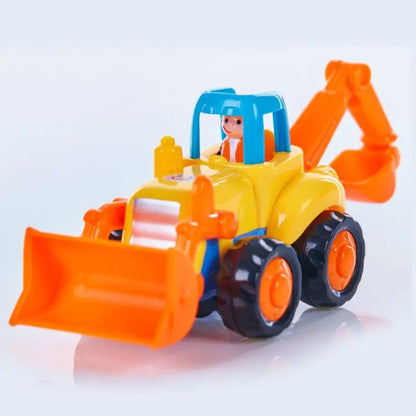 Kids Construction Vehicle Toy Set Build and Play Engineering Trucks for Creative Learning