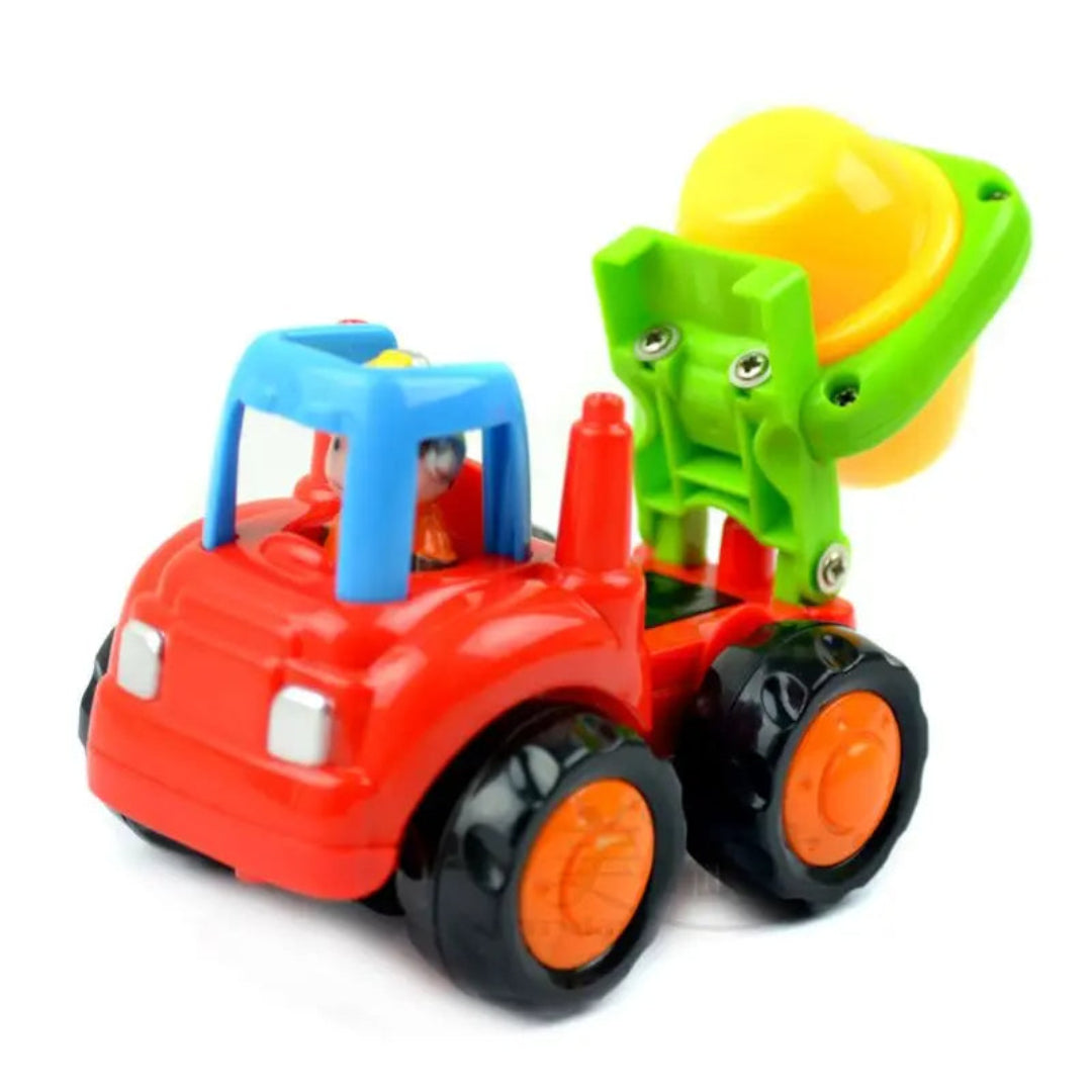 Kids Construction Vehicle Toy Set Build and Play Engineering Trucks for Creative Learning