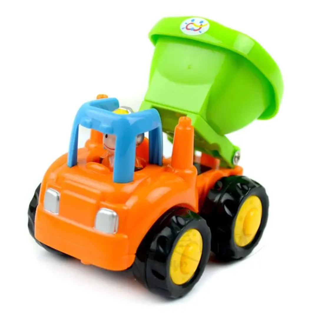 Kids Construction Vehicle Toy Set Build and Play Engineering Trucks for Creative Learning