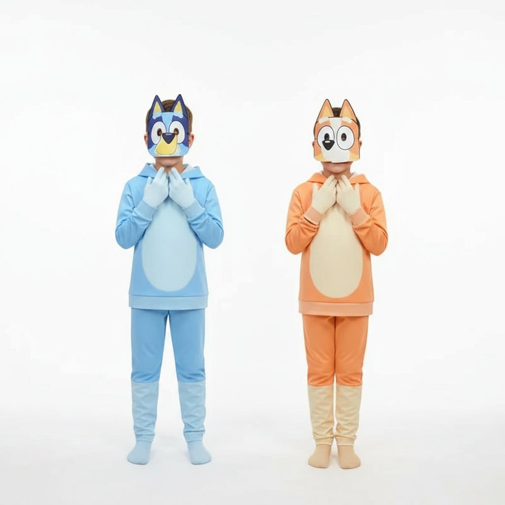 Kids Dog Character Halloween Costume Set For Parties And Role Play