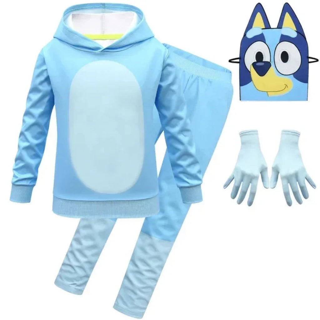 Kids Dog Character Halloween Costume Set For Parties And Role Play