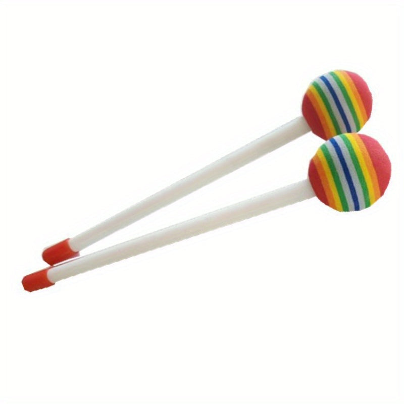 Kids Drum Set Musical Toy Colorful Drum Kit with Soft Drumsticks for Early Music Learning