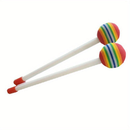 Kids Drum Set Musical Toy Colorful Drum Kit with Soft Drumsticks for Early Music Learning